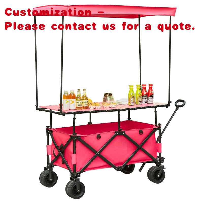 Food Snacks To Sell - Custom.Hot بيع عربة بلاستيكية معدنية السوق