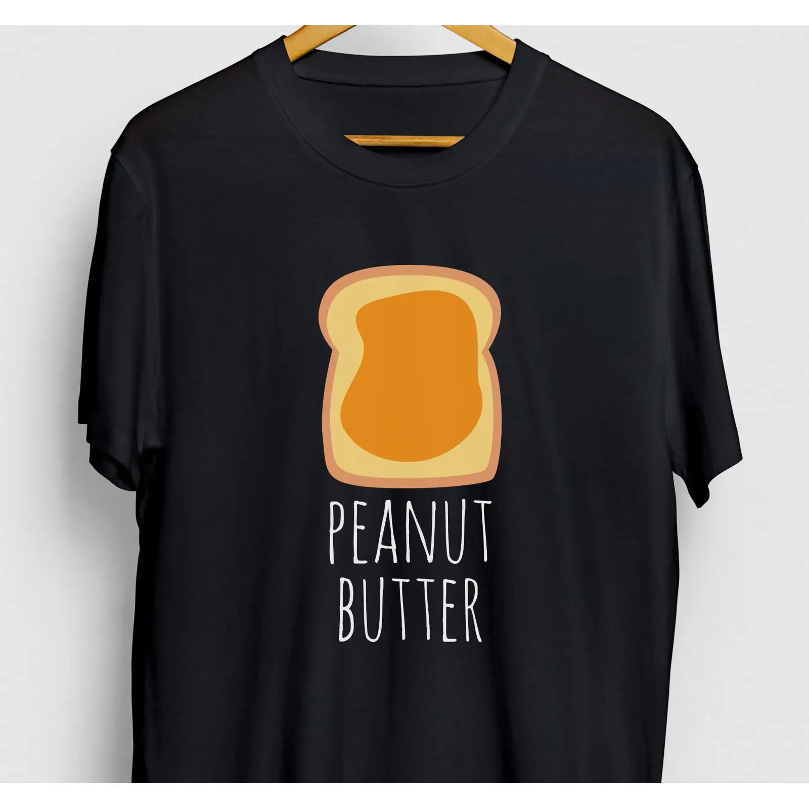 Peanut Butter Snack - تي شيرت بطبعة زبدة الفول السوداني