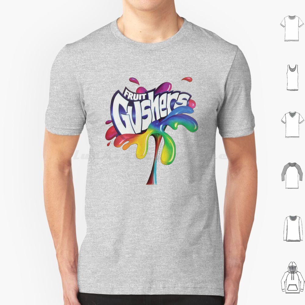 Logo Food Snack - تي شيرت بشعار Fruit Gushers من