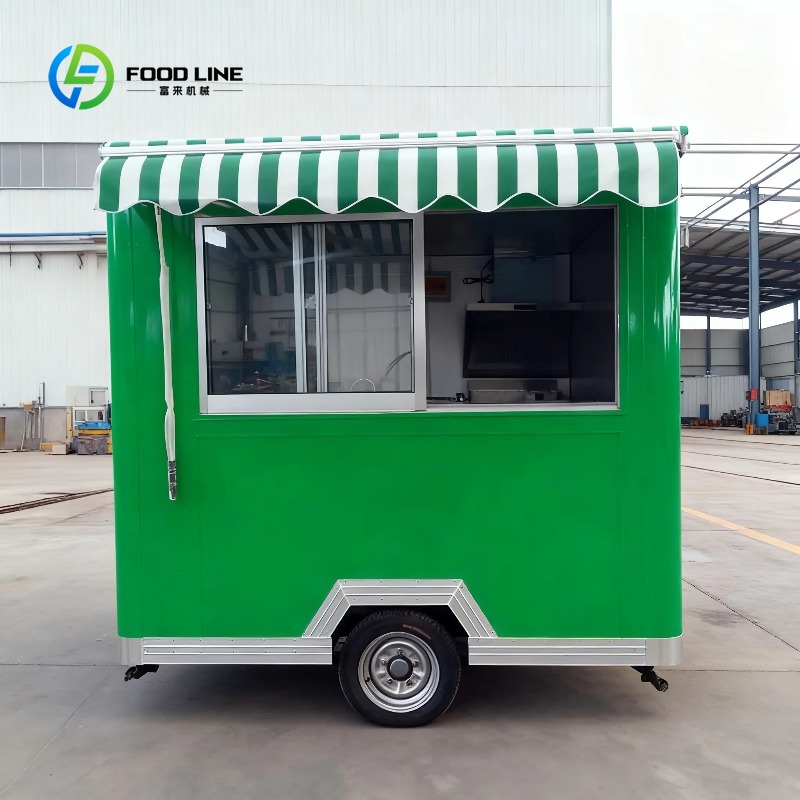 Food Snacks To Sell - عربات طعام متنقلة مخصصة من الألياف