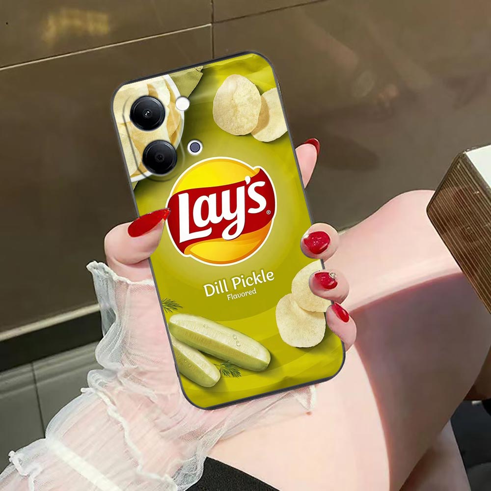 Logo Food Snack - حافظة هاتف لـ VIVO Y400 Y04