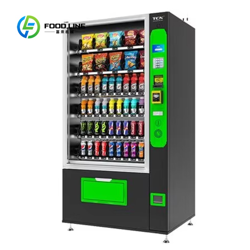 آلة بيع أوتوماتيكية كبيرة السع - مراجعة Food Snacks To Sell وسعره