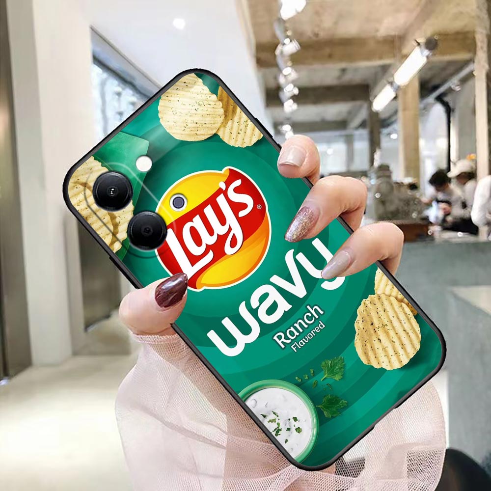 حافظة هاتف لـ VIVO Y400 Y04 Y0 - مراجعة Logo Food Snack وسعره