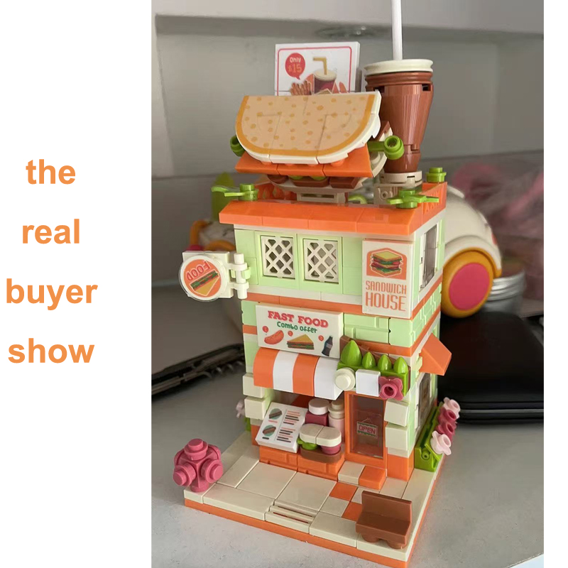 نموذج مبنى مطعم وجبات خفيفة إب - مراجعة Food City Snacks وسعره